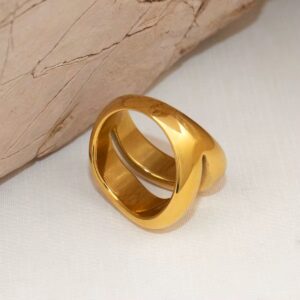 Chunky Double Ring - Image 4