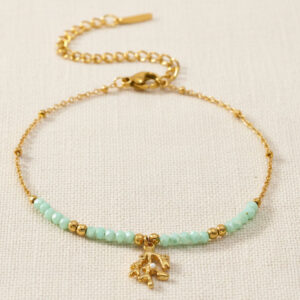 Coral Charm Bracelet - Image 2