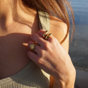 Chunky Double Ring