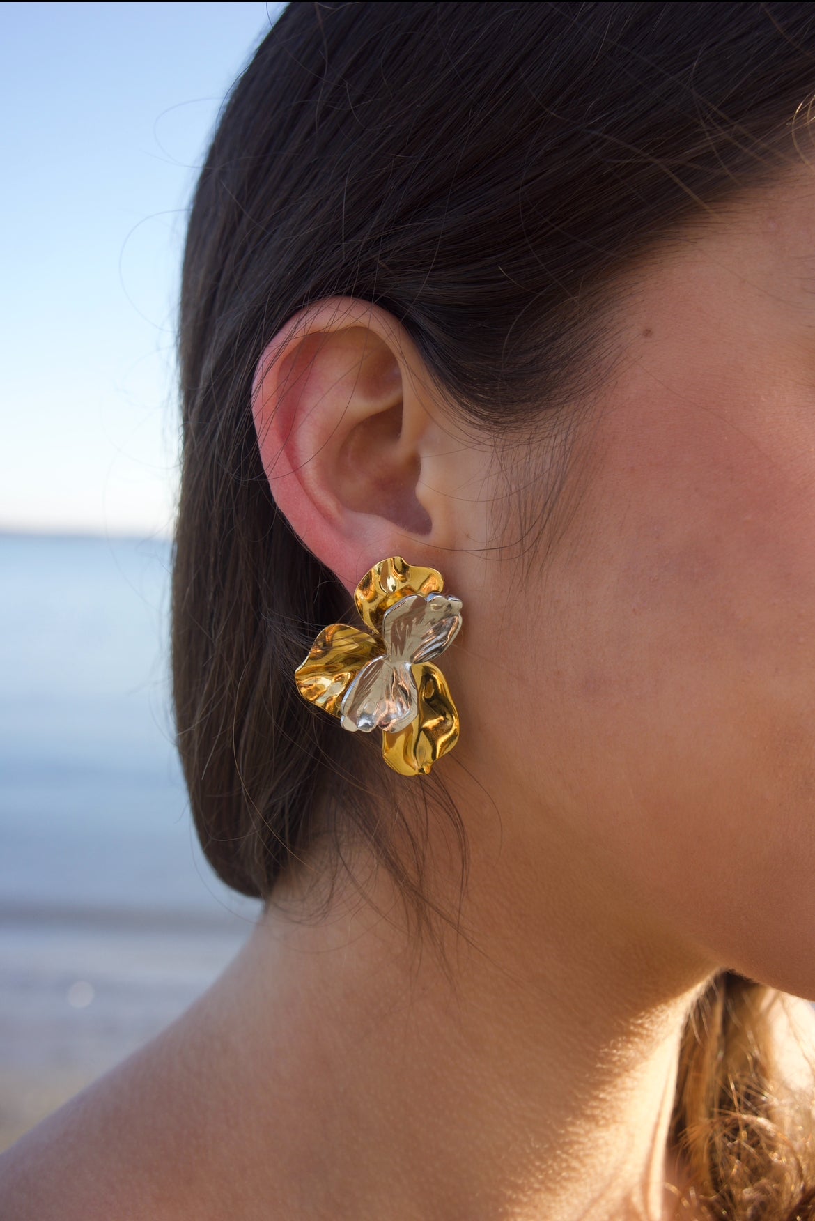 Dual Petal Earring - Image 1